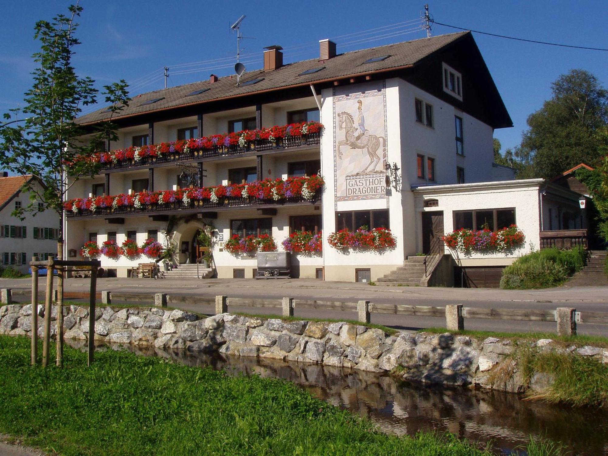 Hotel-Gasthof Zum Dragoner Peiting Exterior photo